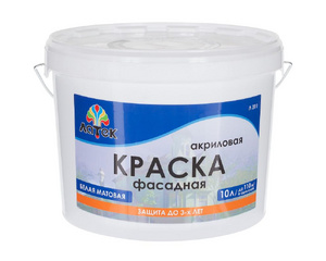 Краска для фасадов Латек, 15 кг